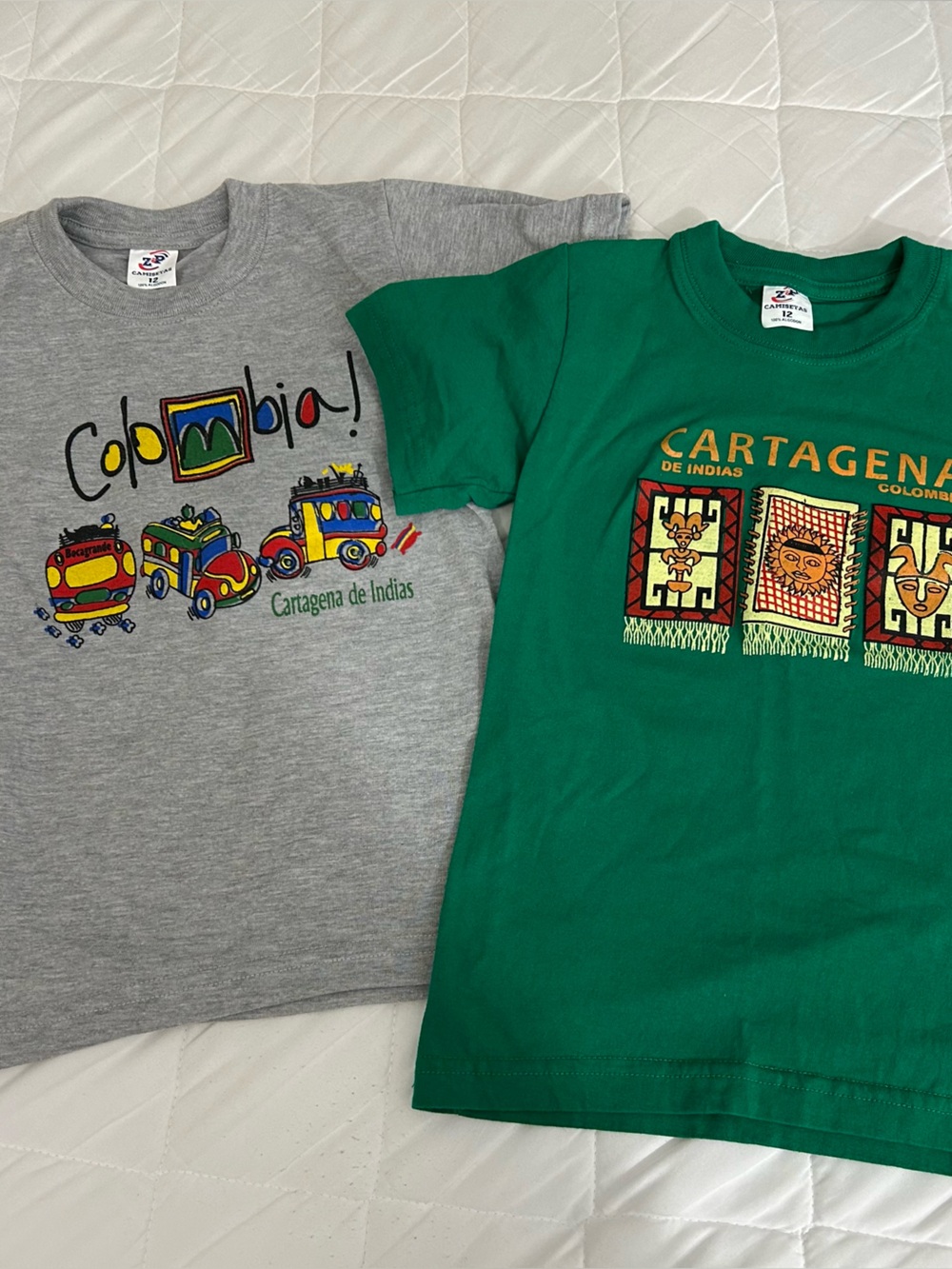 Colombia Graphic Kids Tees set of two